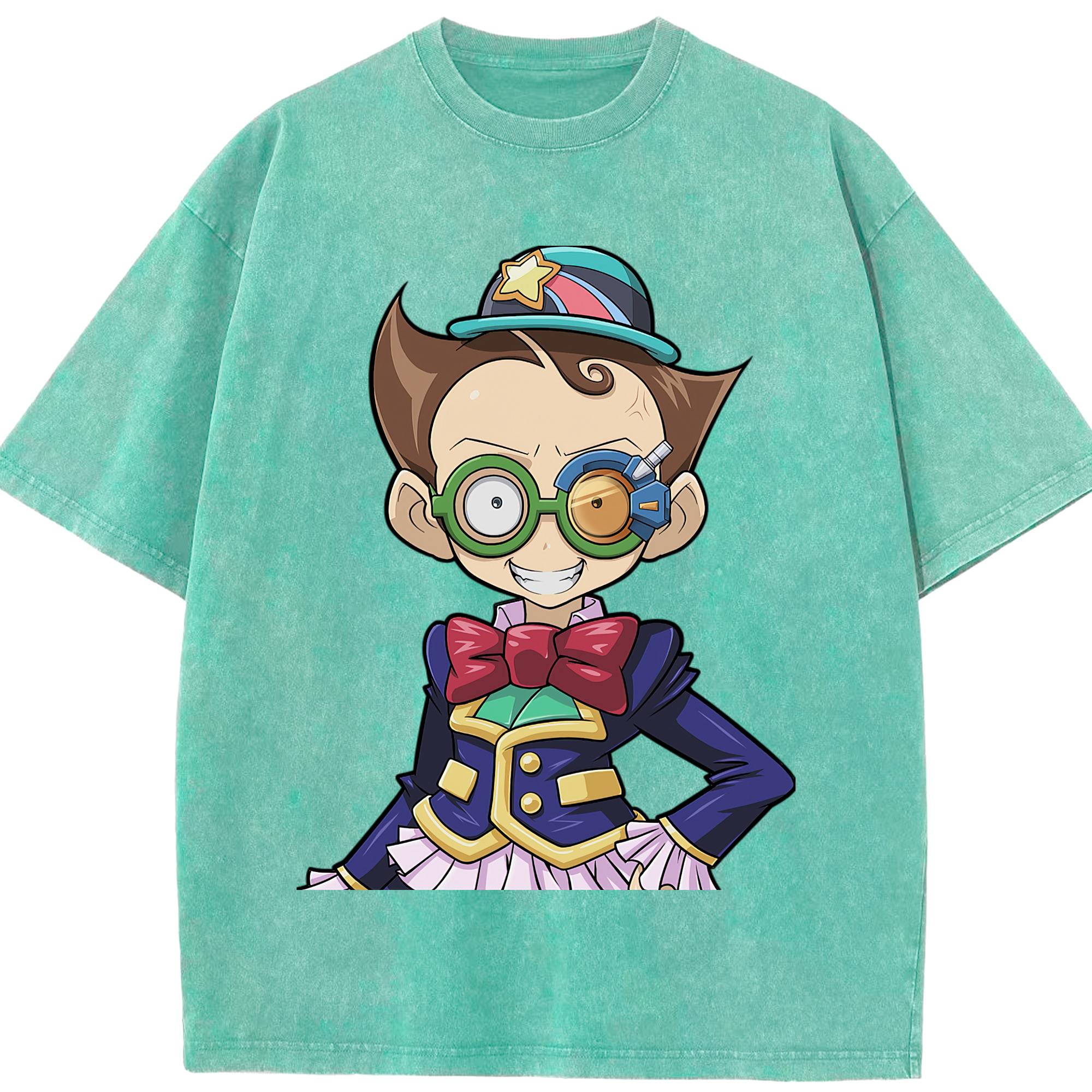 （画像用） 遊☆戯☆王 Yu-Gi-Oh! 綿100% ヴィンテージ風 半袖Tシャツ（フロントプリント）